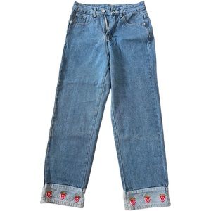 Strawberry 🍓 Straight Leg Jeans
